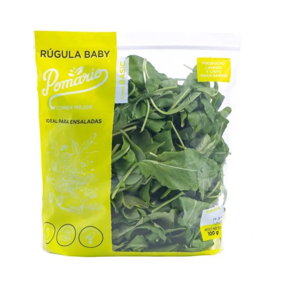 Arúgula Bebé Bolsa - 100g