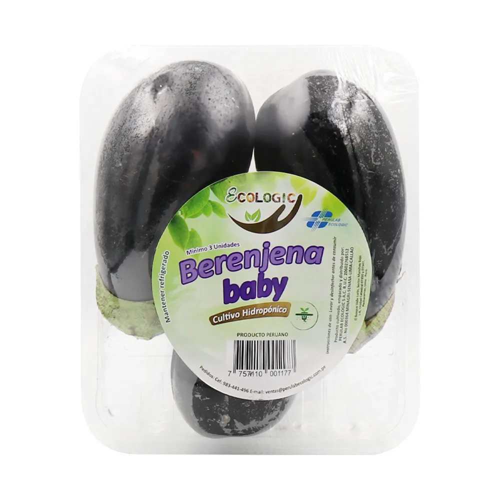Berenjena Bebé Bandeja - 200g
