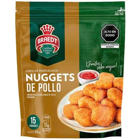 Nuggets de Pollo15 u - Braedt