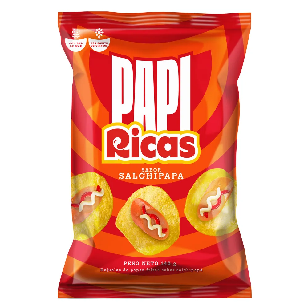 Papi Ricas Salchipapa - 28 g