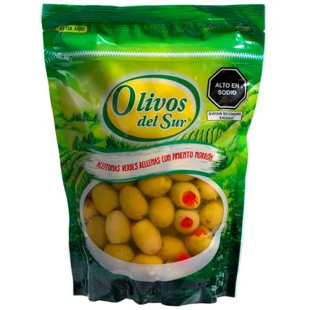 Aceitunas Verdes Rellenas con Rocoto 250 g