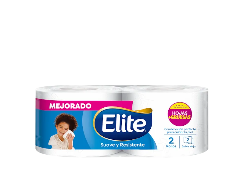 Elite Suave y Resistente - 2 Rollos