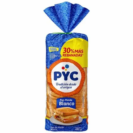 Pan Blanco PYC - 480 g