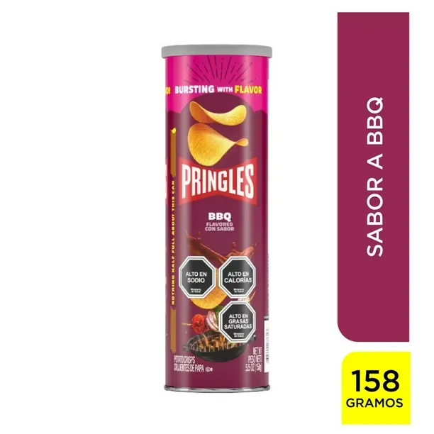 Pringles Bbq - 158 g