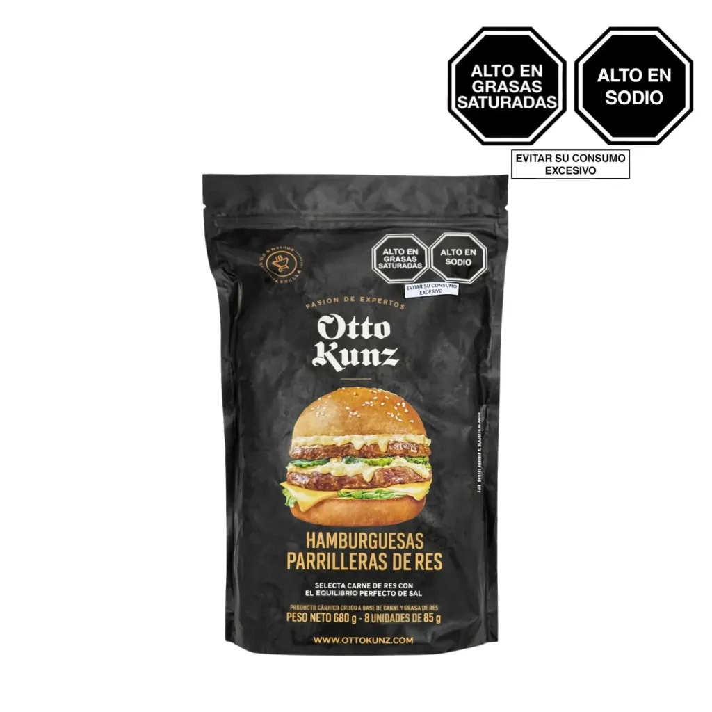 Hamburguesa Otto Kunz - 8 Uni