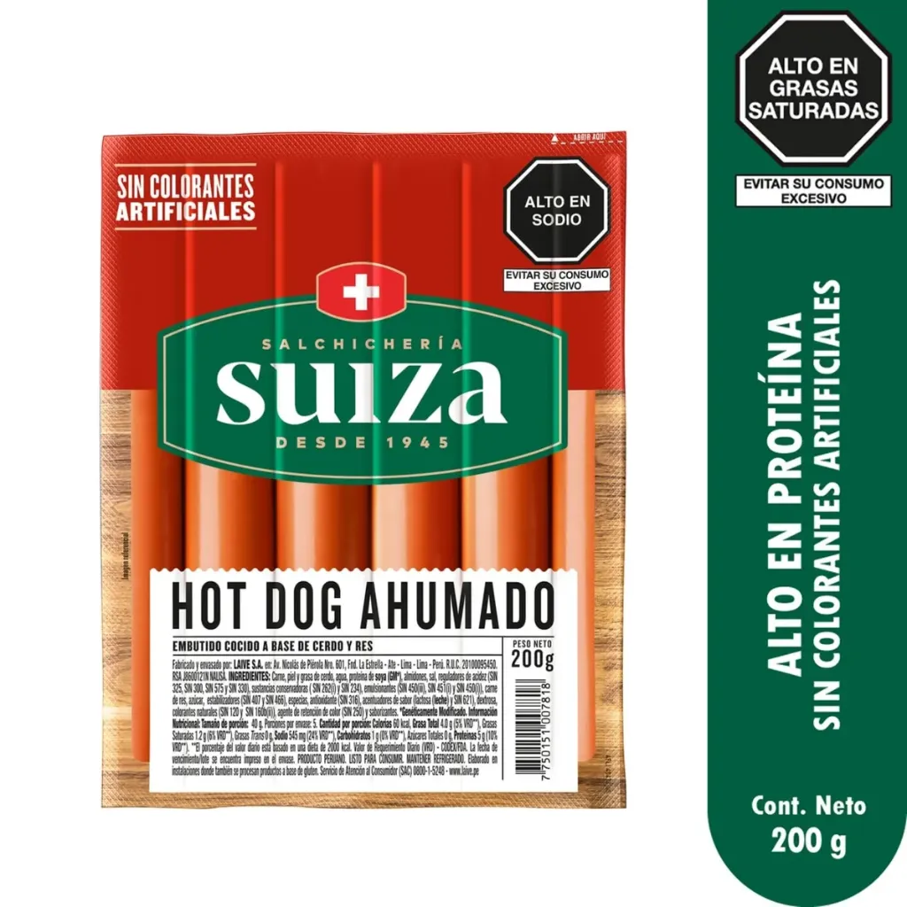 Hot Dog Suiza - 200 g