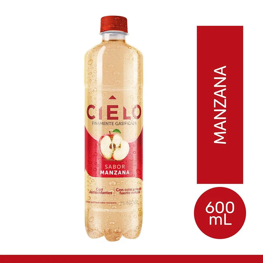 Agua Cielo Sabor Manzana - 600 ml