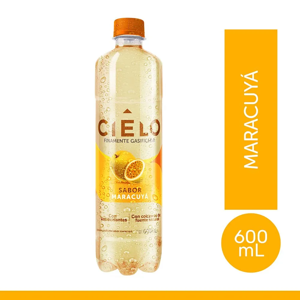 Agua Cielo Sabor Maracuya - 600 ml