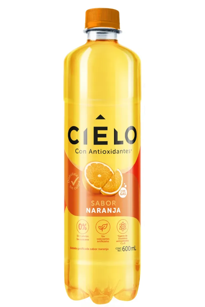Agua Cielo Naranja - 600 ml