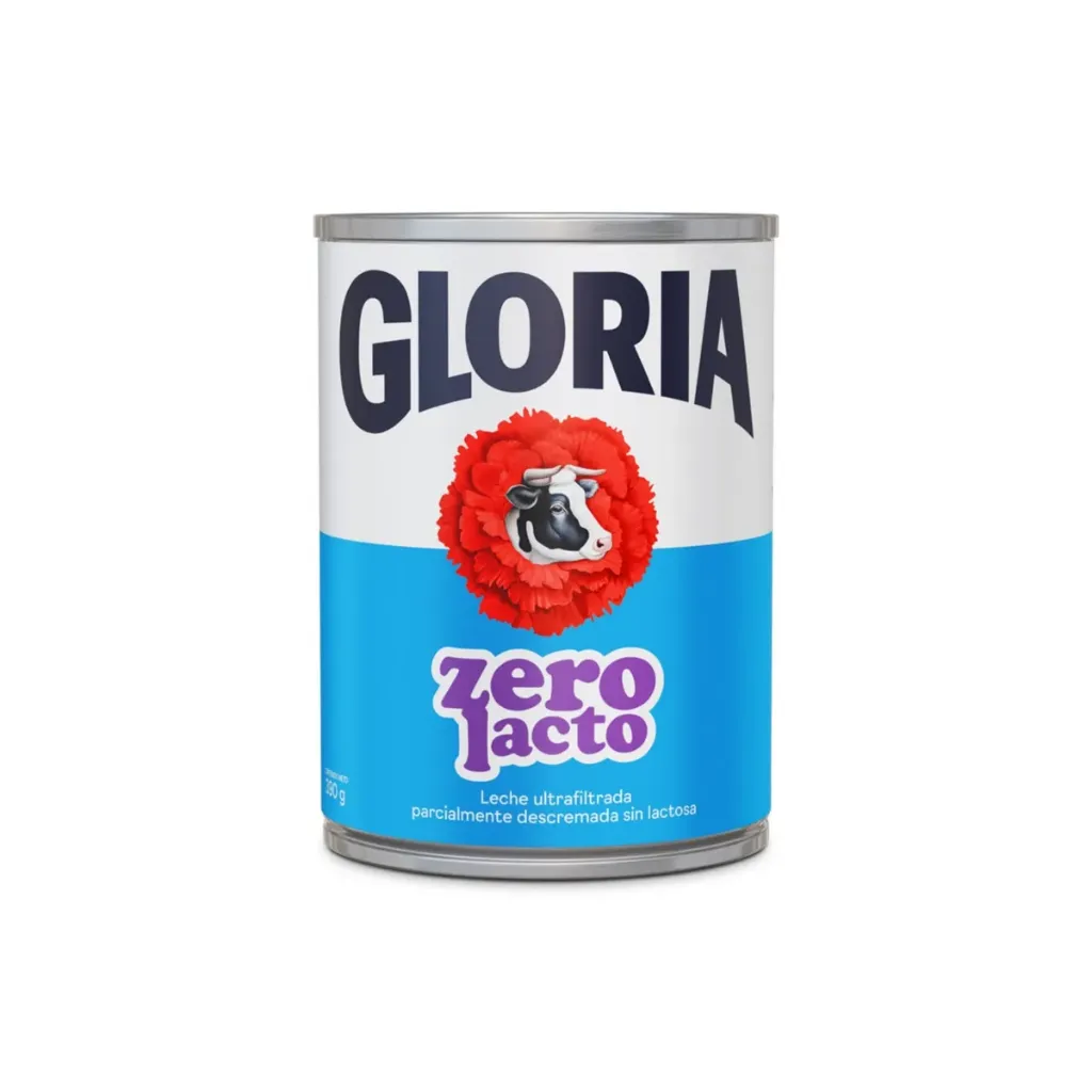 Leche Gloria Zero Lacto - Lata 390 Gr
