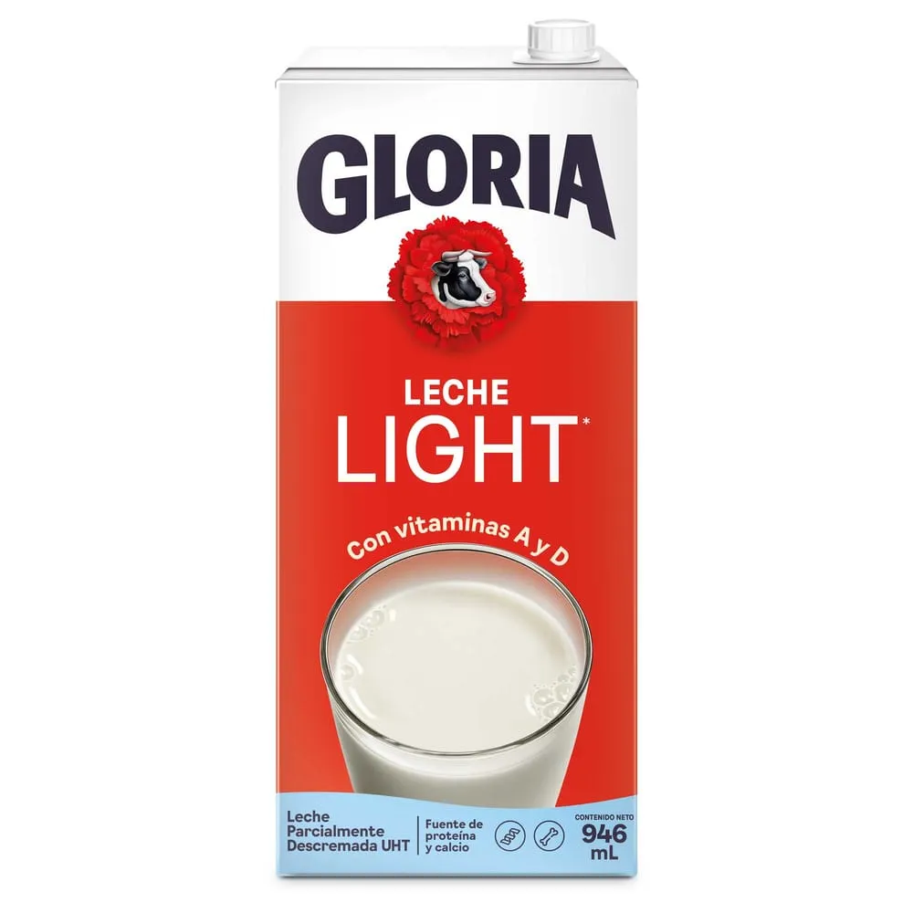 Leche Gloria Light  - Caja 1 L