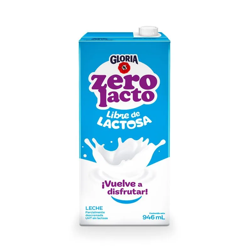 Leche Gloria Zero Lacto - Caja 1 L