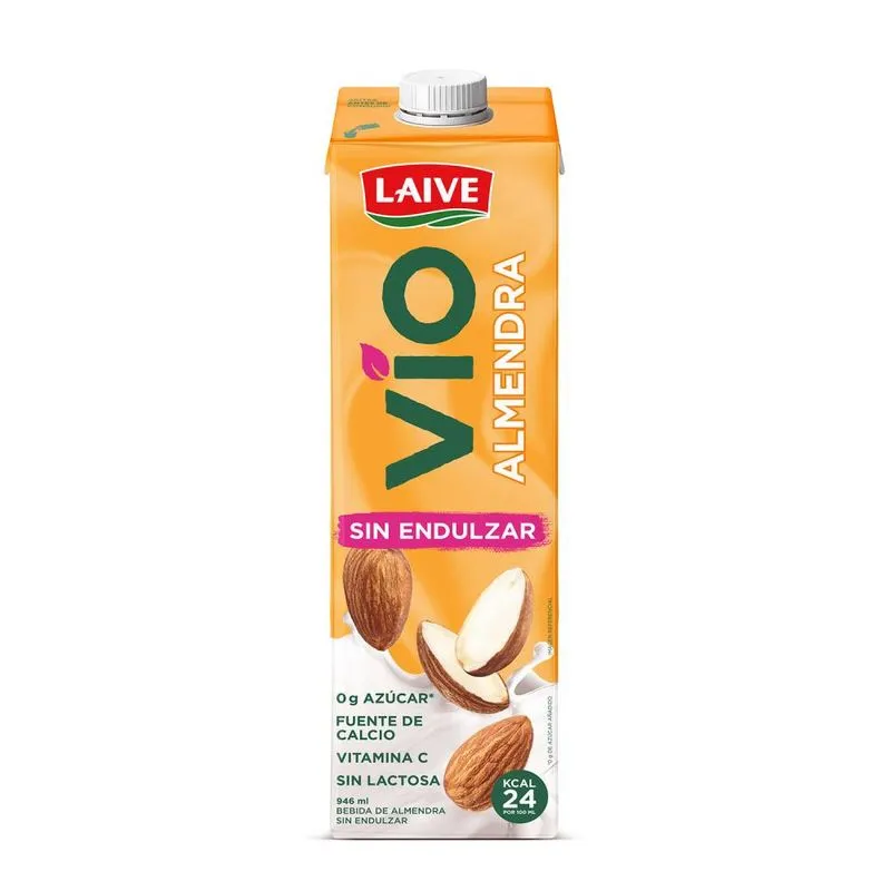 Bebida de Almendra Laive Vio Sin Endulzar - Caja 946 ml