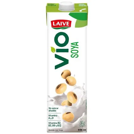  Bebida Soya Laive Vio - Caja 946 ml 