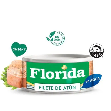 Atún Floria Filete de Agua - 140 g