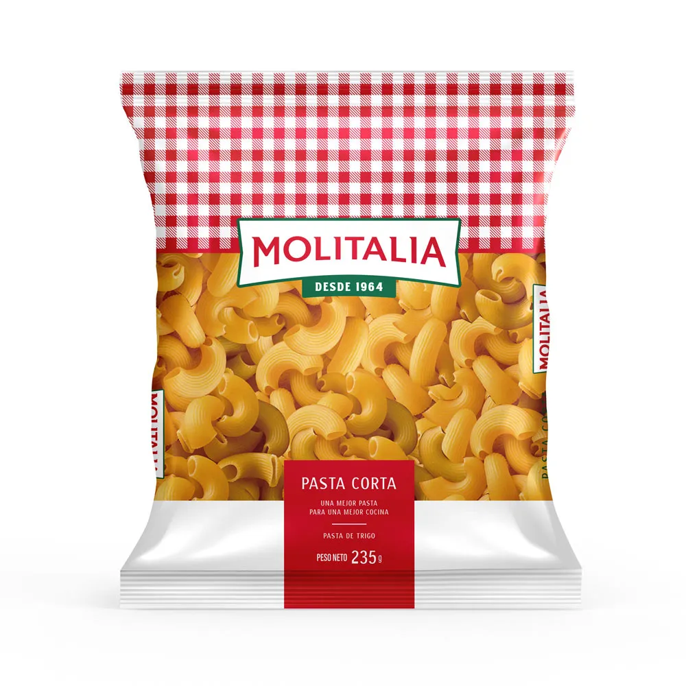 Fideos Molitalia Pasta Corta - 235 g