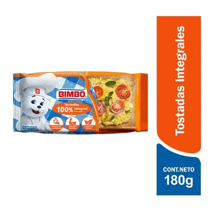 Tostadas Integrales Bimbo - 180 g