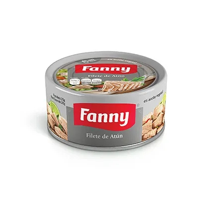 Filete de Atún en Aceite Vegetal Fanny - 140 gr