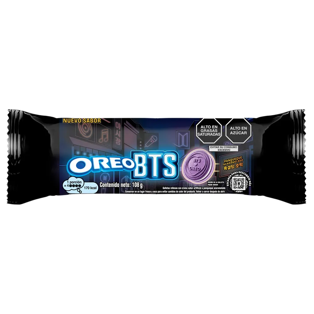 Galleta BTS Oreo - 108g