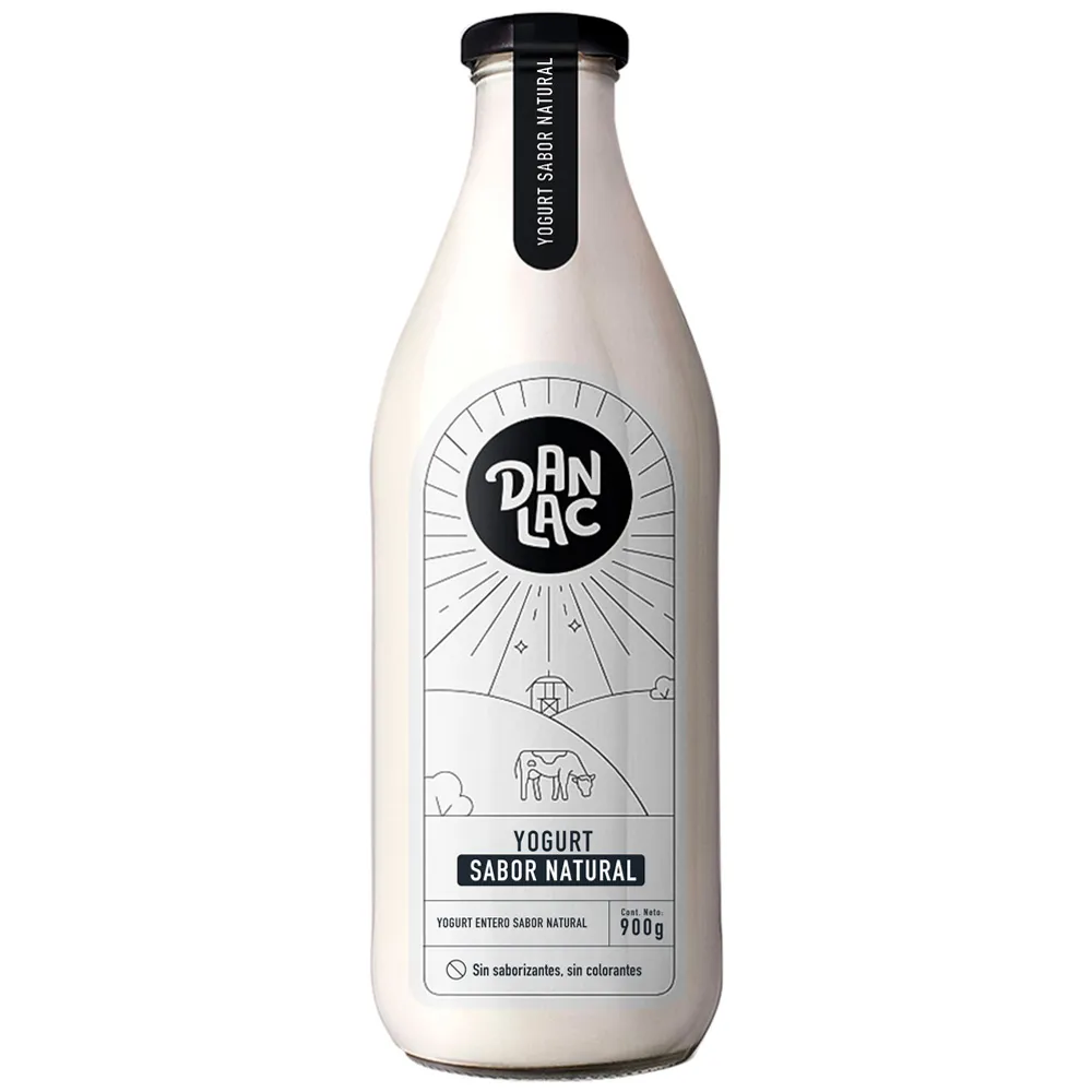 Yogurt Natural Dan Lac - 900 g
