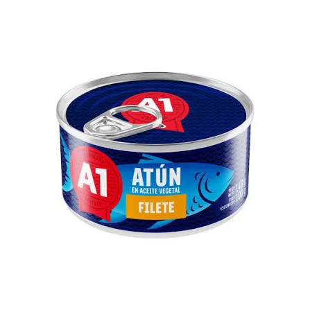 Filete de Atún en Aceite Vegetal A1- 140 gr