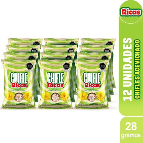 CHifle Ricas Sabor Acevichado - 28g