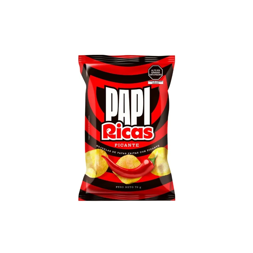 Papi Ricas Picante - 70g