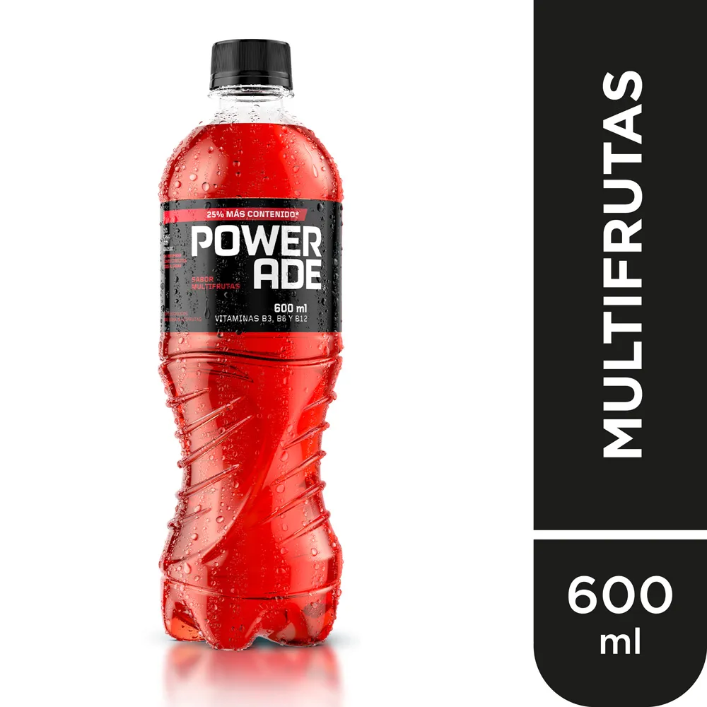 Power Ade Sabor Mora - 600 ml