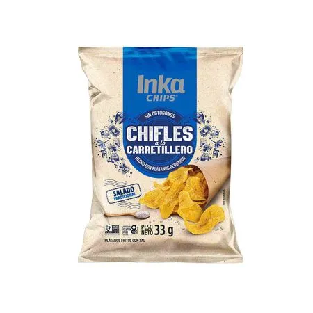 Inka Chips Chifles Sabor Salado - 33g