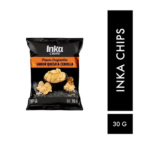 Inka Chips Sabor Queso Cebolla - 30 gr