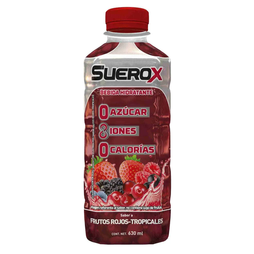 Suero X Sabor Frutos rojos - 630 ml