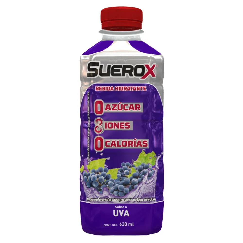 SueroX Sabor Uva - 630 ml