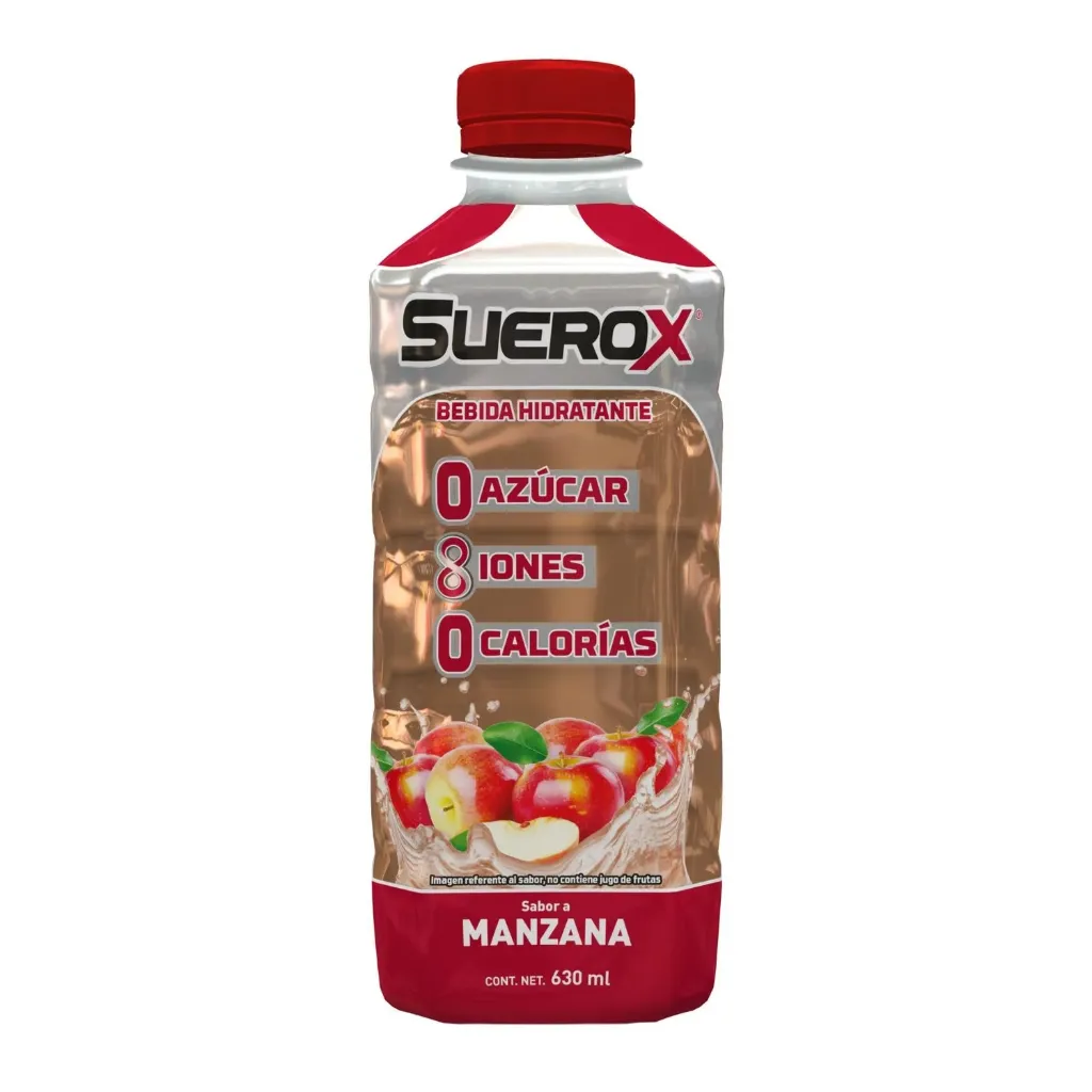 SueroX Sabor Manzana - 630 ml