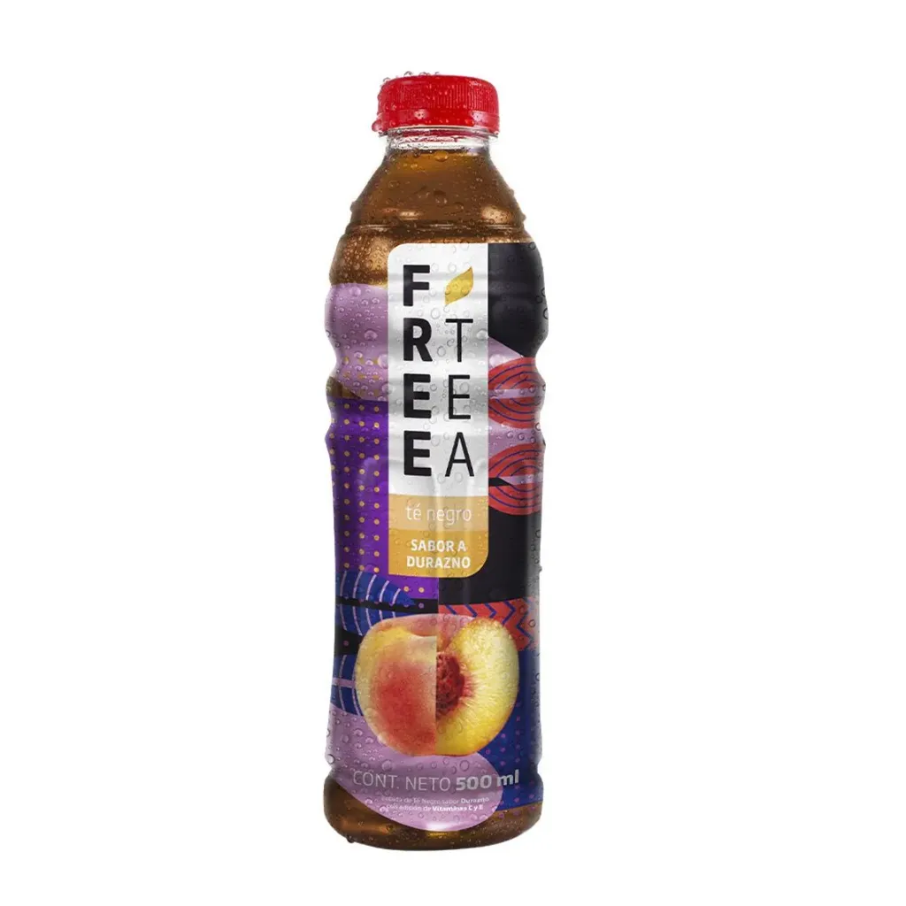 Free Tea Té Negro Sabor Durazno - 500g