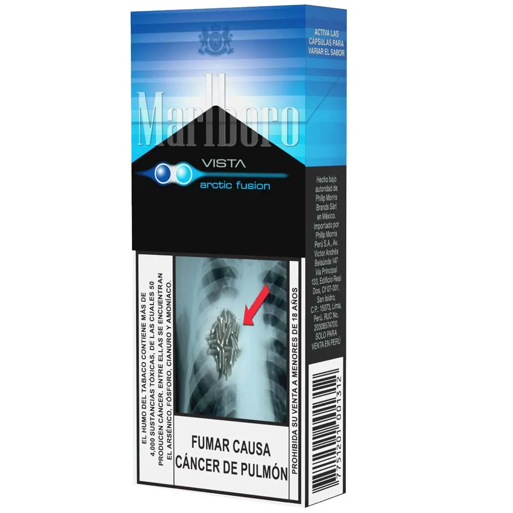 Cigarro Marlboro Sabor Artic Fusion - 10 Un