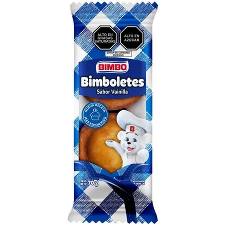 Kekitos Bimboletes Vainilla - 70 g