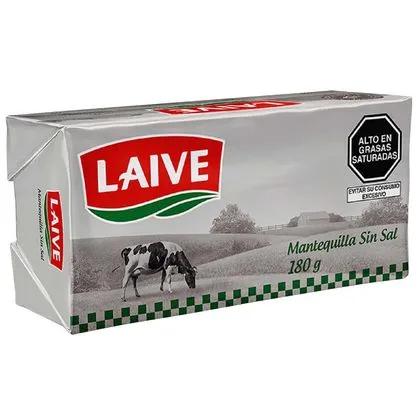 Mantequilla Sin Sal Laive - 180g
