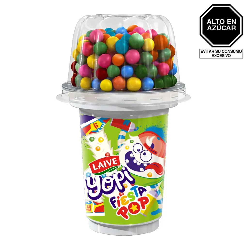 Yopi Mix Vainilla Fiesta Pop Vaso - 100g
