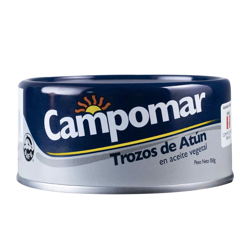 Trozos de atún en Aceite Vegetal Campomar - 150g