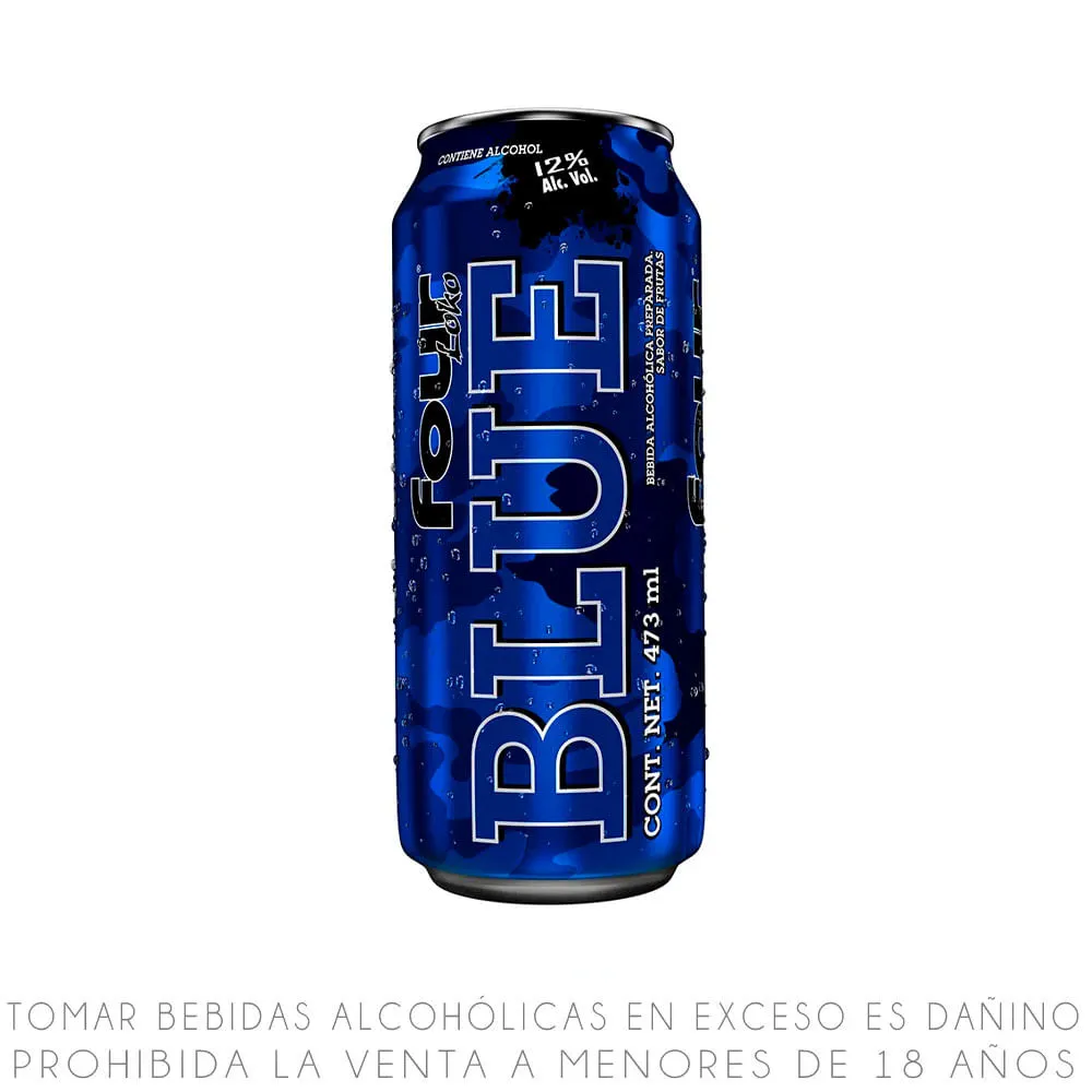 Four Loko Blue Lata - 473 ml