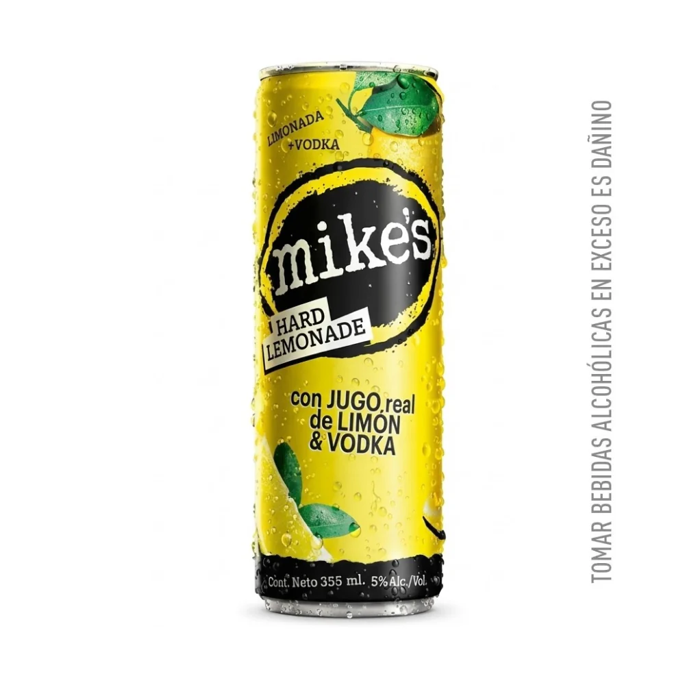 Vodka Mike's Sabor Limonada Lata - 355 ml