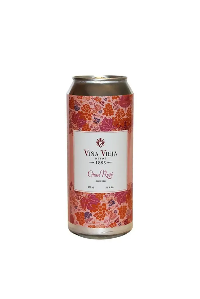 Vino Viña Vieja Gran Rosé Lata - 473 ml