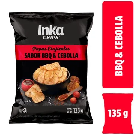 Inka Chips Sabor Sabor BBQ Cebolla  - 135 gr