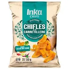 Inka Chips Chifles Sabor Leche De Tigre - 130 g