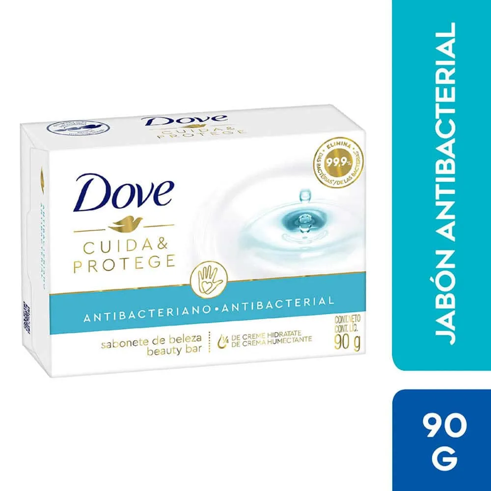 Jabón Dove Cuida y Protege - 90 g