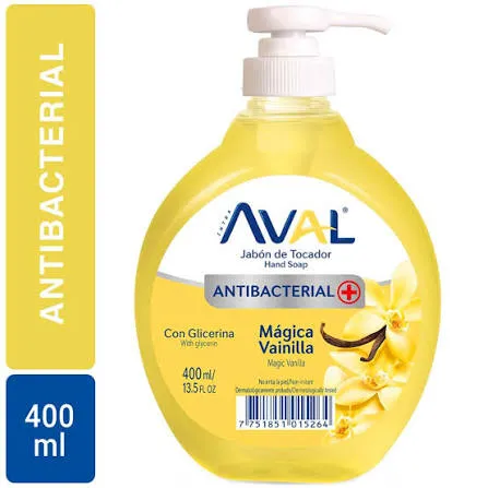 Jabón Liquido Mágica Vainilla Aval - 400 ml