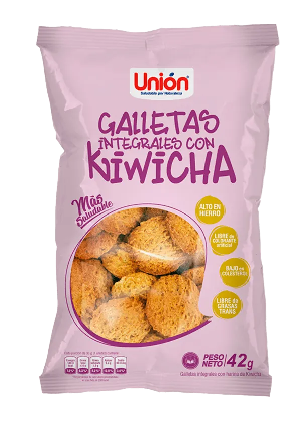 Galleta UNIÓN Mega Kiwicha Bolsa - 42g