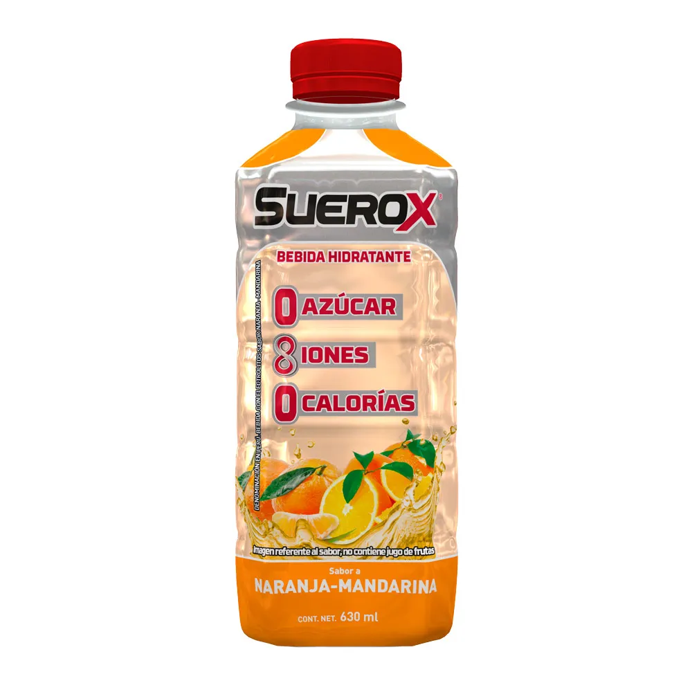 SueroX Sabor Mandarina - 630 ml