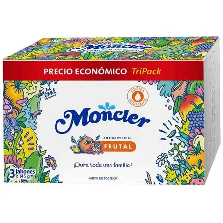 Jabón Moncler Frutal - 145 gr
