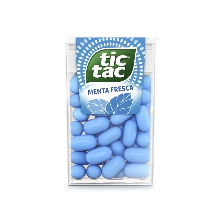 Caramelos Tic Tac Menta Fresca - 16g
